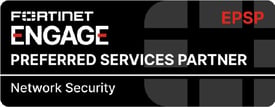 Fortinet Engage Preferred Services Partner Badge