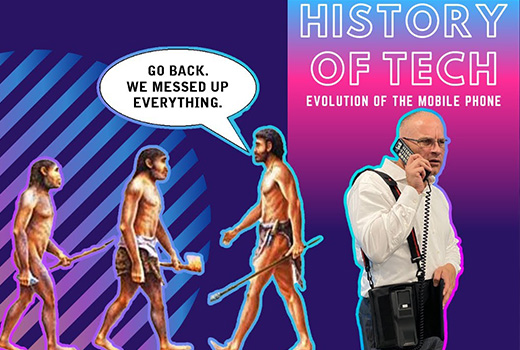 image representing The History of Tech | Evolution of Mobile Phones