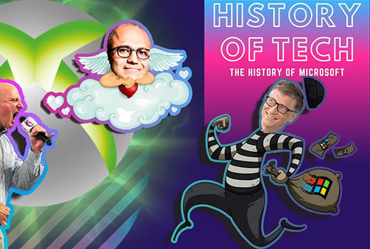 image representing The History of Tech | Evolution of Microsoft